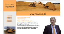 Desktop Screenshot of nowotnik.de